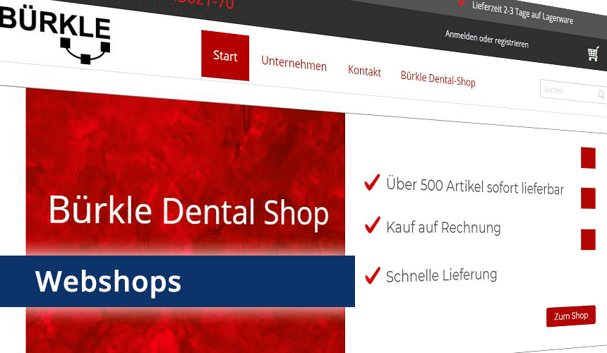 webshops gestalten und erstellen